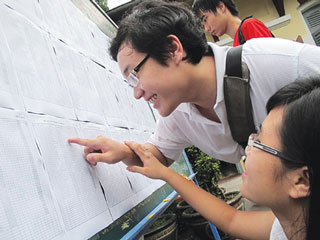 Thi ĐH 2014: Thay 'điểm sàn cũ' bằng 'điểm sàn mới'